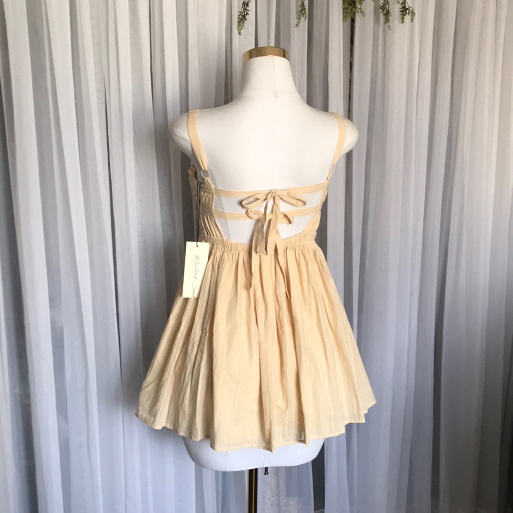 Ruffle Strappy Dress with Pockets